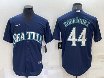 Julio Rodríguez Seattle Mariners navy jersey
