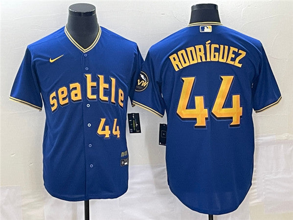 Julio Rodriguez Seattle Mariners royal City Connect jersey