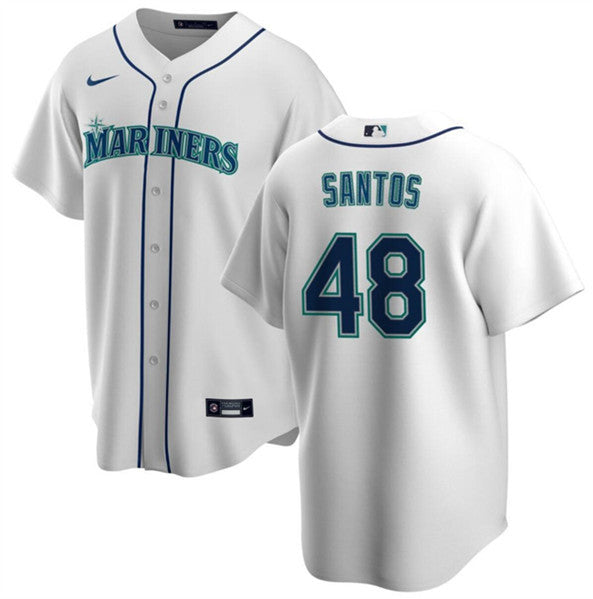 Gregory Santos Seattle Mariners white jersey