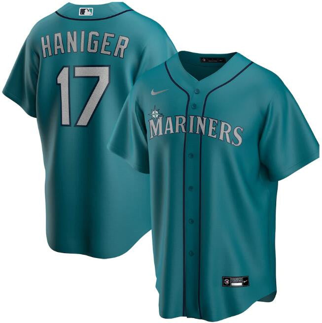 Seattle Mariners aqua jersey