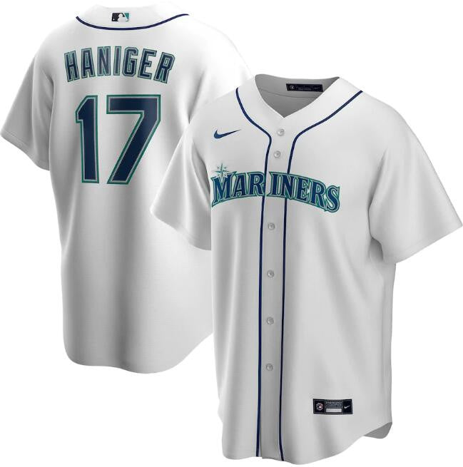 Seattle Mariners white jersey