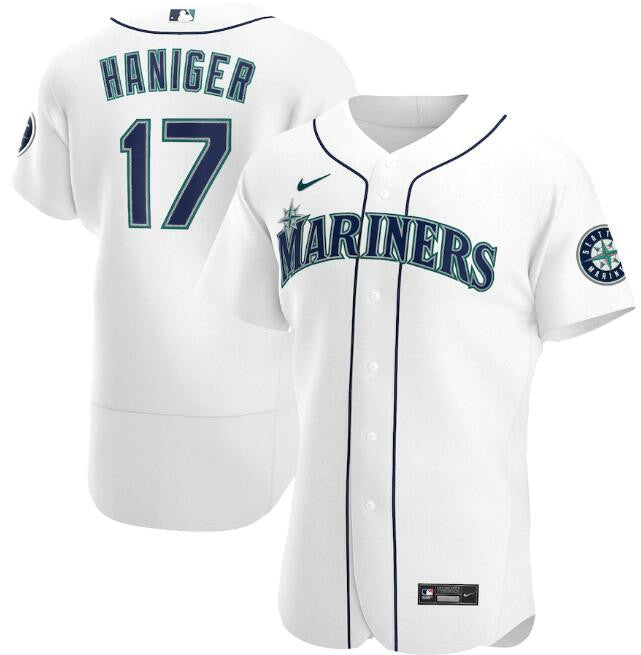 Seattle Mariners white jersey