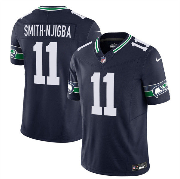 Jaxon Smith-Njigba Seattle Seahawks navy Limited jersey