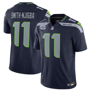 Jaxon Smith-Njigba Seattle Seahawks navy Vapor jersey