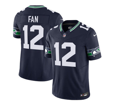 Fan Seattle Seahawks navy Limited jersey