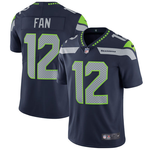 Fan College Seattle Seahawks navy Vapor jersey