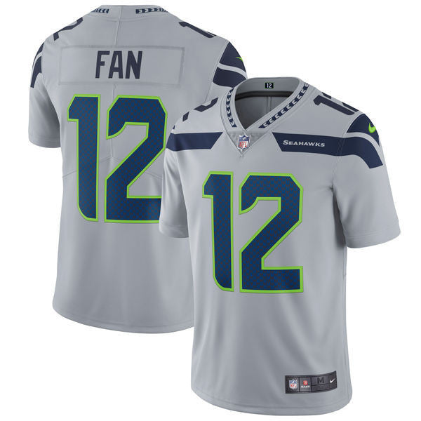 Fan Seattle Seahawks gray Vapor jersey