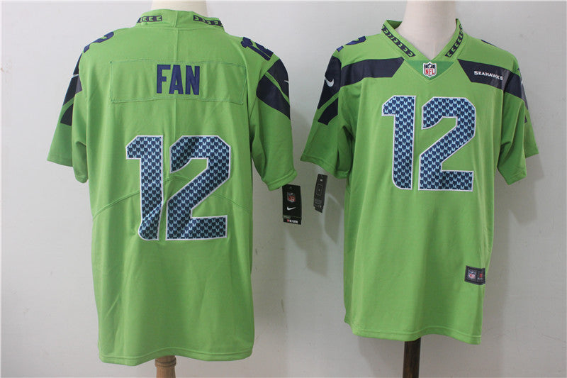 Fan Seattle Seahawks green Vapor jersey