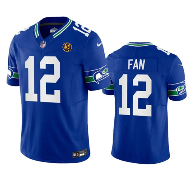 Fan Seattle Seahawks royal Vapor jersey