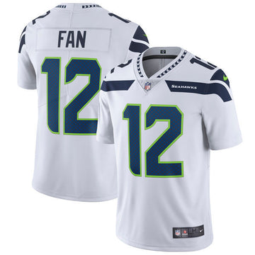 Fan Seattle Seahawks white Vapor jersey