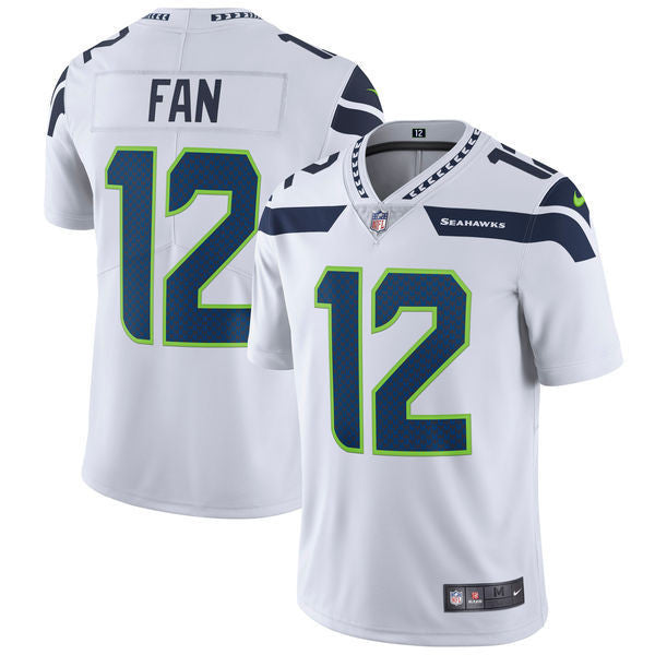 Fan Seattle Seahawks white Vapor jersey