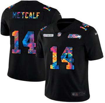 D.K. Metcalf Seattle Seahawks black Limited jersey