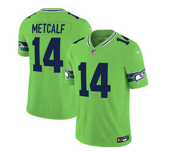 DK Metcalf Seattle Seahawks green Limited jersey