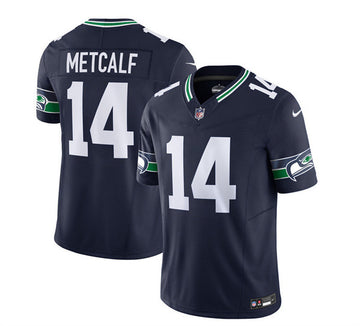 DK Metcalf Seattle Seahawks navy Limited jersey