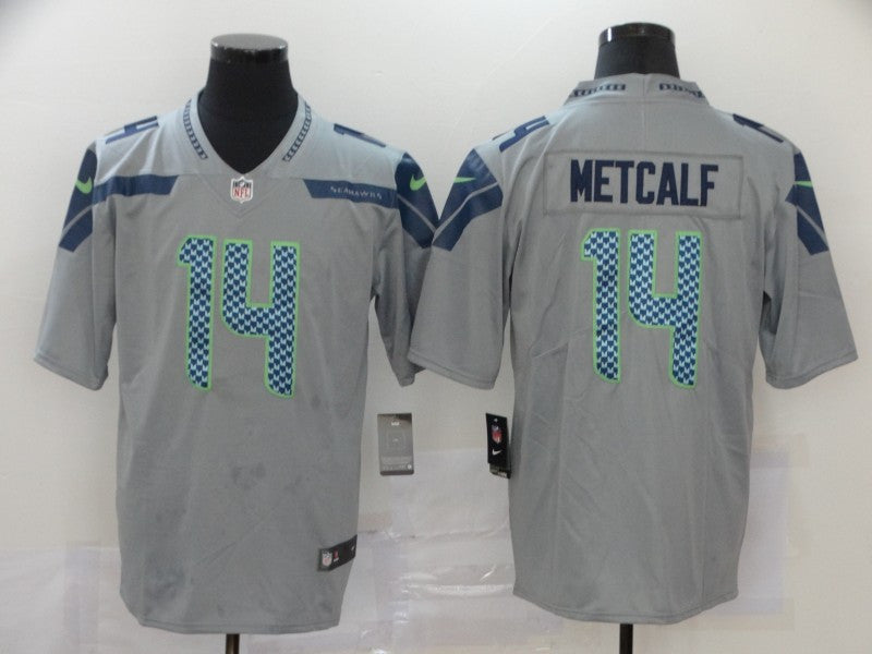 D.K. Metcalf Seattle Seahawks grey Vapor jersey