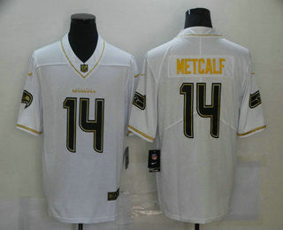 D.K. Metcalf Seattle Seahawks white jersey