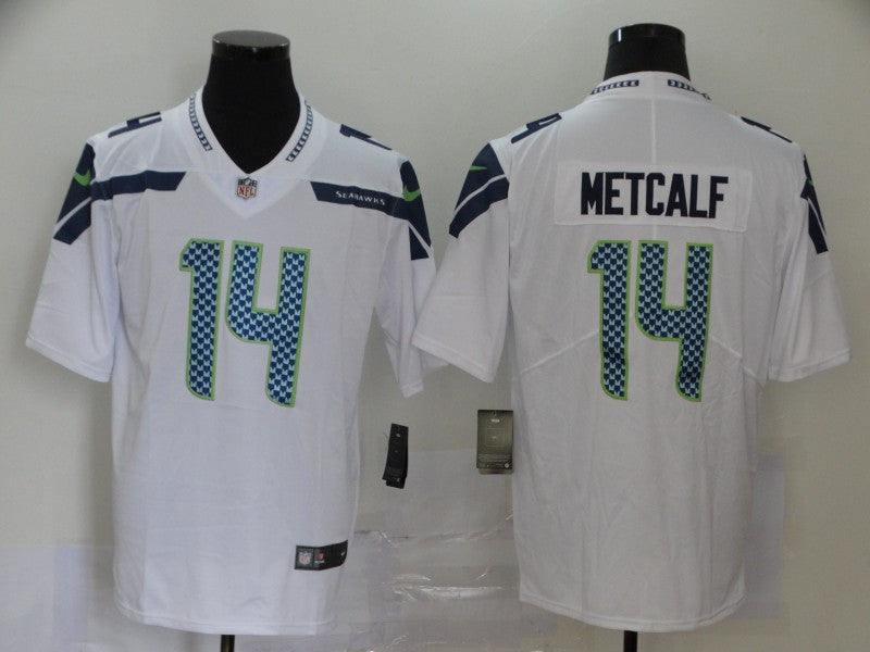 D.K. Metcalf Seattle Seahawks white Vapor jersey