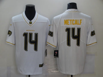 D.K. Metcalf Seattle Seahawks white Limited jersey