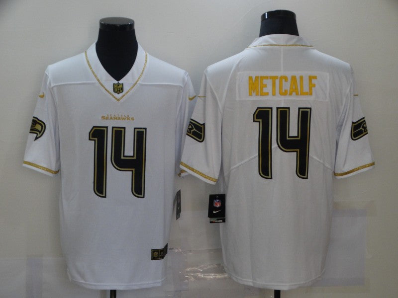 D.K. Metcalf Seattle Seahawks white Limited jersey