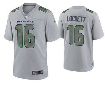 Tyler Lockett Seattle Seahawks gray Game jersey