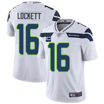 Seattle Seahawks white Vapor jersey