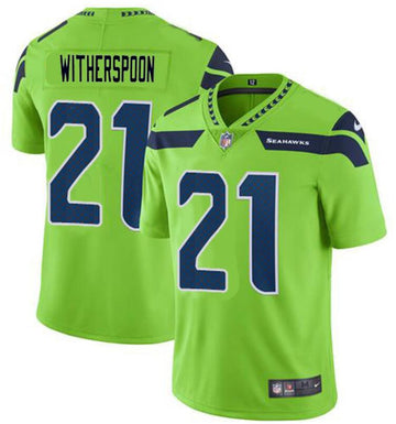 Devon Witherspoon Seattle Seahawks green Vapor jersey