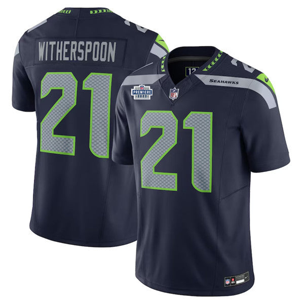 Devon Witherspoon Seattle Seahawks navy Vapor jersey