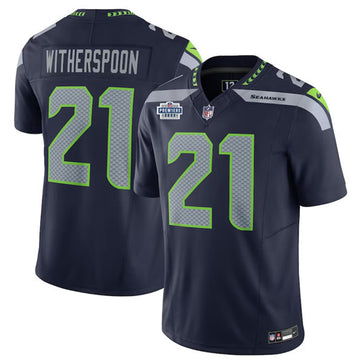 Devon Witherspoon Seattle Seahawks navy Vapor jersey