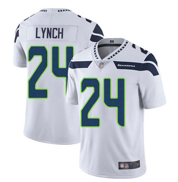 Marshawn Lynch Seattle Seahawks white Vapor jersey