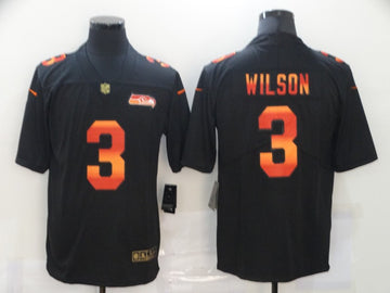 Russell Wilson Seattle Seahawks black Limited jersey