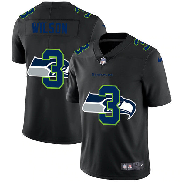 Russell Wilson Seattle Seahawks black Limited jersey