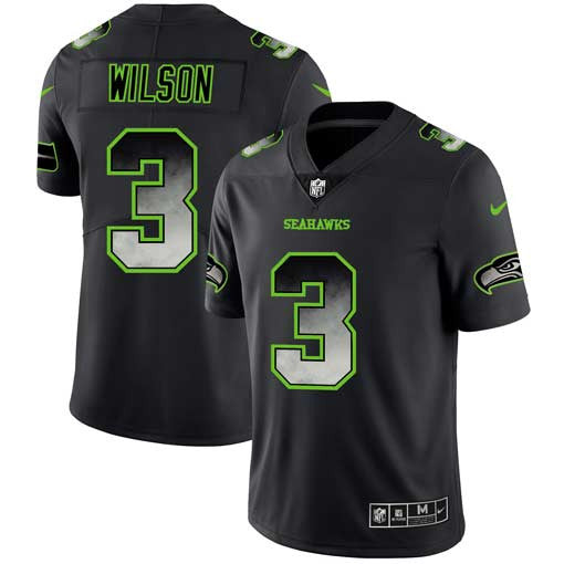 Russell Wilson Seattle Seahawks black Limited jersey