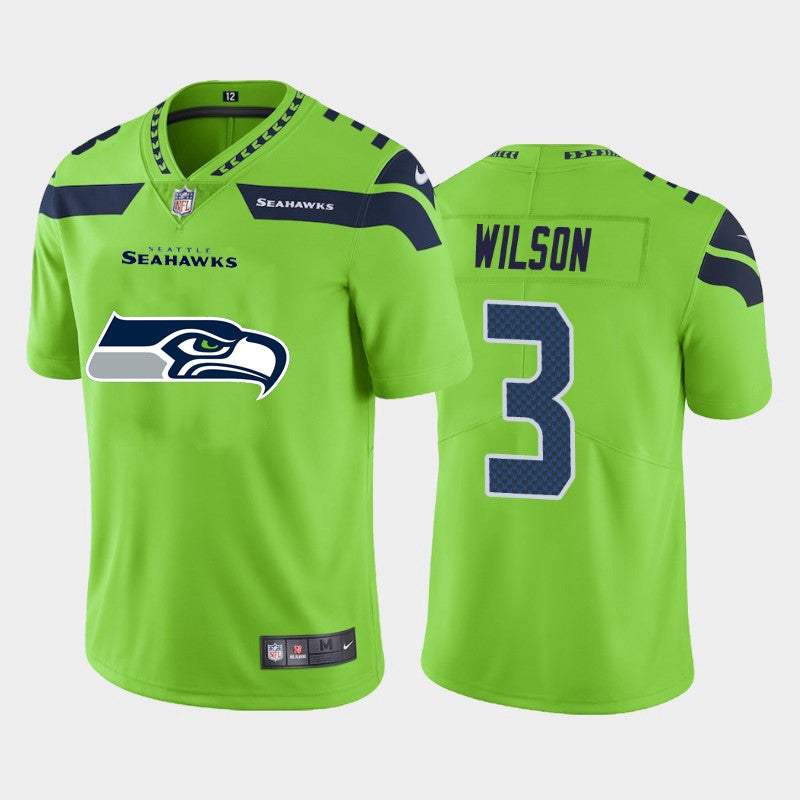 Russell Wilson Seattle Seahawks green Limited jersey