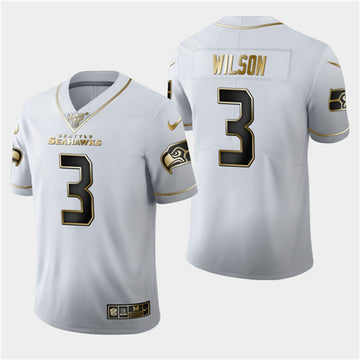 Russell Wilson Seattle Seahawks white Limited jersey