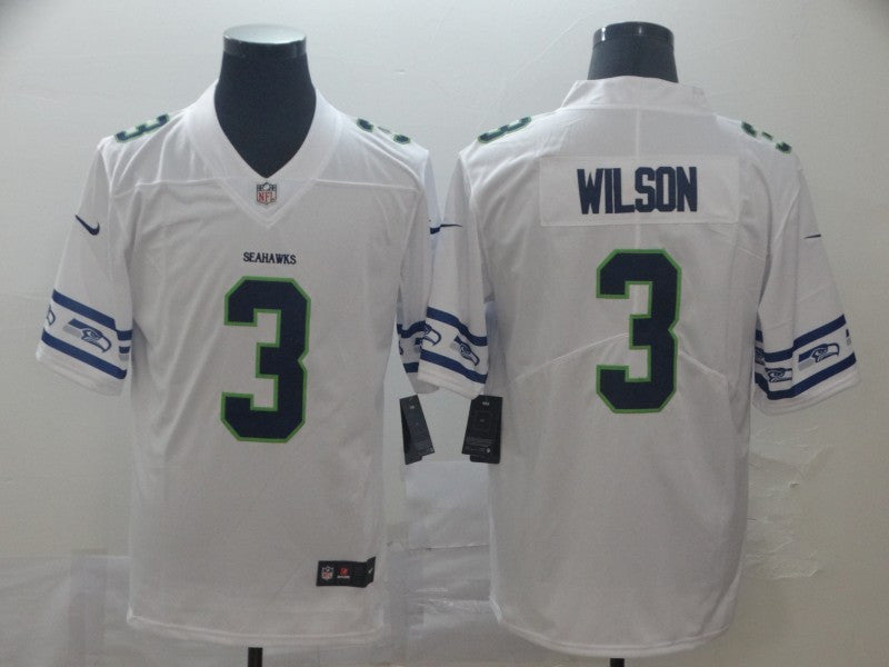 Russell Wilson Seattle Seahawks white Limited jersey