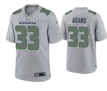 Jamal Adams Seattle Seahawks gray Game jersey