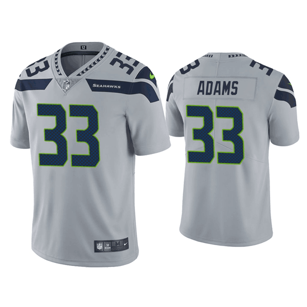 Jamal Adams Seattle Seahawks gray Vapor jersey