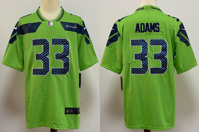 Jamal Adams Seattle Seahawks green Vapor jersey
