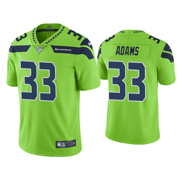 Jamal Adams Seattle Seahawks green Color Rush jersey