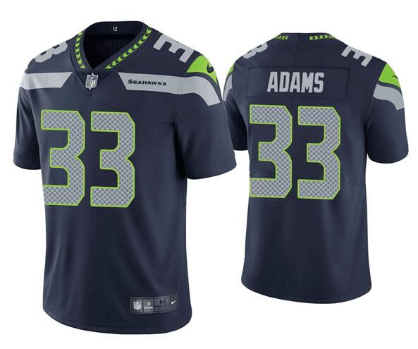 Jamal Adams Seattle Seahawks navy Vapor jersey
