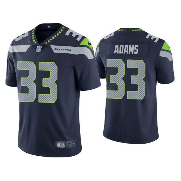 Jamal Adams Seattle Seahawks navy Vapor jersey
