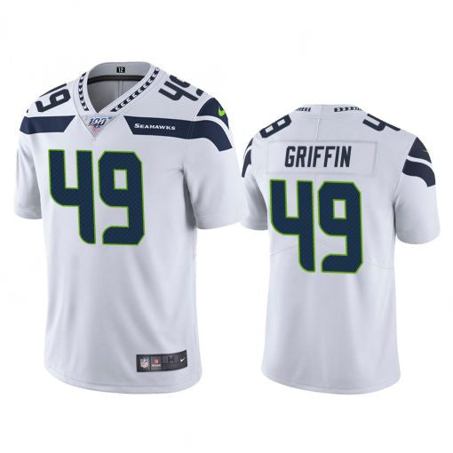 Shaquem Griffin Seattle Seahawks white Vapor jersey