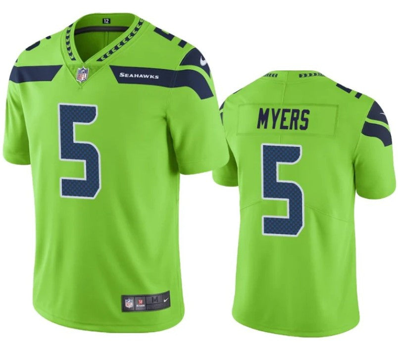 Jason Myers Seattle Seahawks green Vapor jersey