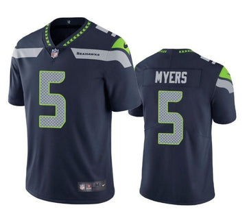 Jason Myers Seattle Seahawks navy Vapor jersey