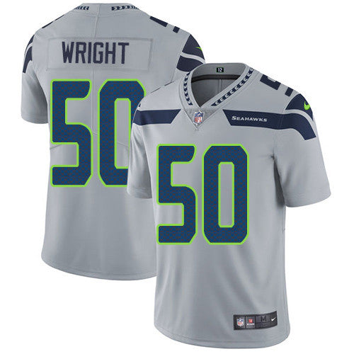 K.J. Wright Seattle Seahawks grey Vapor jersey