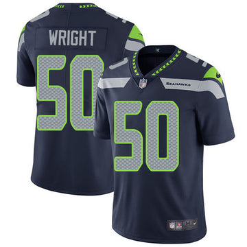 K.J. Wright Seattle Seahawks navy Vapor jersey