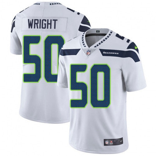 K.J. Wright Seattle Seahawks white Vapor jersey