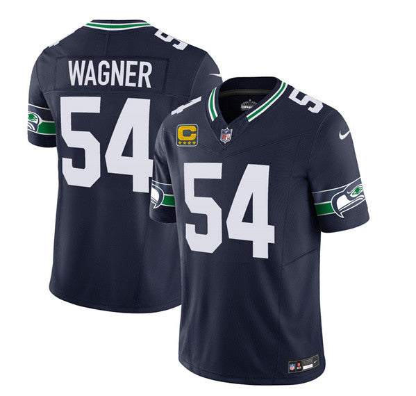Bobby Wagner Seattle Seahawks navy Limited jersey