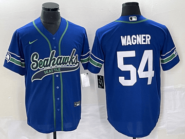 Bobby Wagner Seattle Seahawks blue jersey
