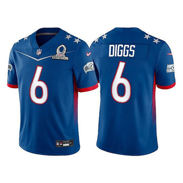 Quandre Diggs Seattle Seahawks royal jersey